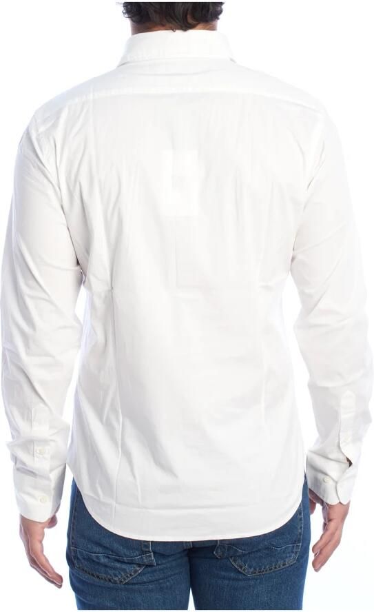 LA MARTINA Klassiek Heren Overhemd Lange Mouw White Heren - Foto 3