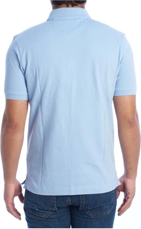 LA MARTINA Klassiek poloshirt met korte mouwen Blue Heren - Foto 3