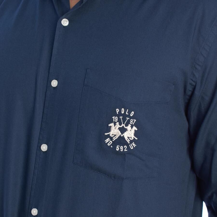 LA MARTINA Klassieke lange mouwen overhemd Blue Heren