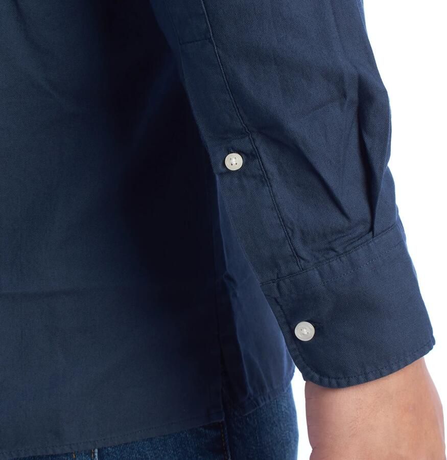 LA MARTINA Klassieke lange mouwen overhemd Blue Heren - Foto 2