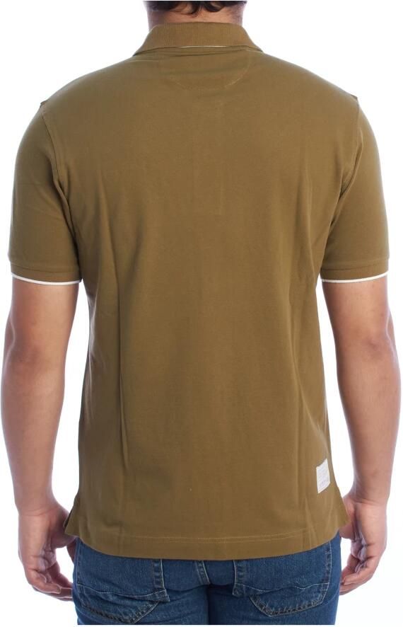 LA MARTINA Groene Polo Met Korte Mouwen Geborduurd Logo Green Heren - Foto 2