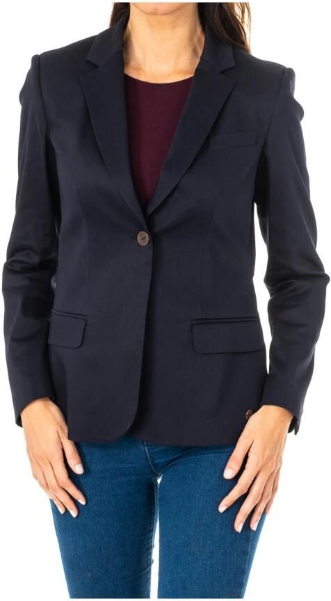 LA MARTINA Klassieke Navy Blauwe Lange Mouw Jas Blue Dames - Foto 3