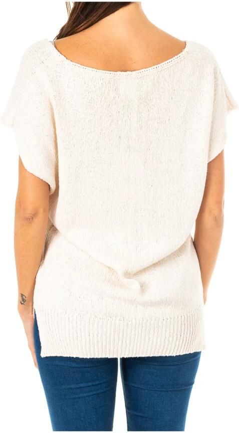 LA MARTINA Korte Mouw Jersey Klassieke Snit White Dames - Foto 2