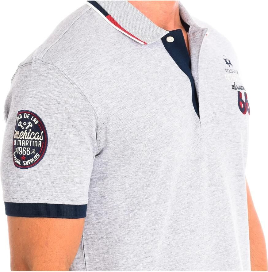 LA MARTINA Polo Shirt Korte Mouw TMP602-PK097-01001