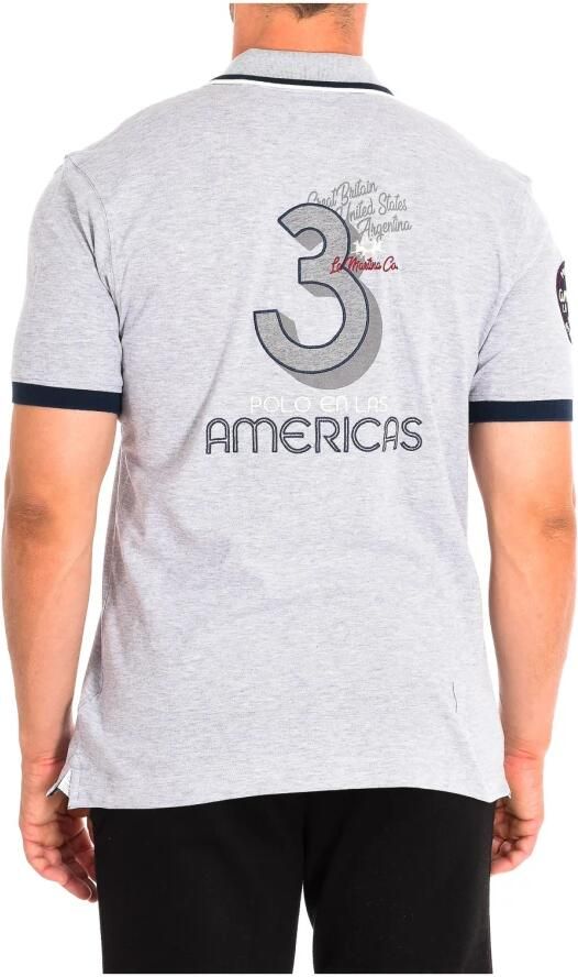 LA MARTINA Polo Shirt Korte Mouw TMP602-PK097-01001 - Foto 2