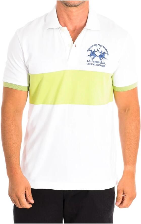 LA MARTINA Polo Shirt Korte Mouw TMP610-PK097-00001 - Foto 3