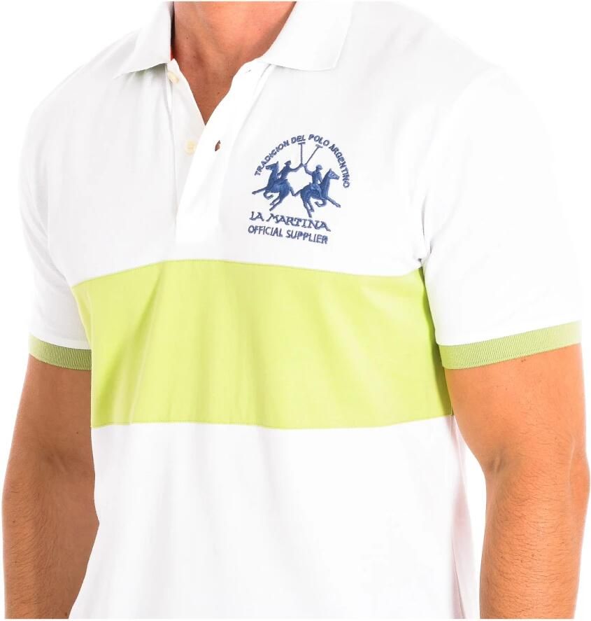 LA MARTINA Polo Shirt Korte Mouw TMP610-PK097-00001