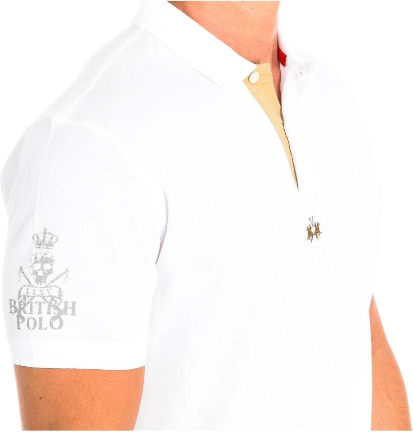 LA MARTINA Polo Shirt Korte Mouw TMPE60-PK097-00001