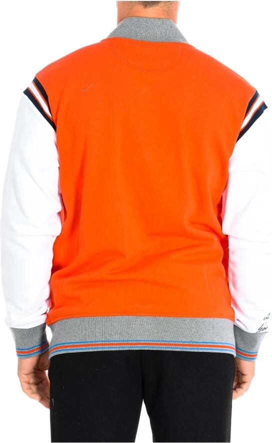 LA MARTINA Lange Mouw Sweatshirt in Oranje-Wit Orange Heren - Foto 2