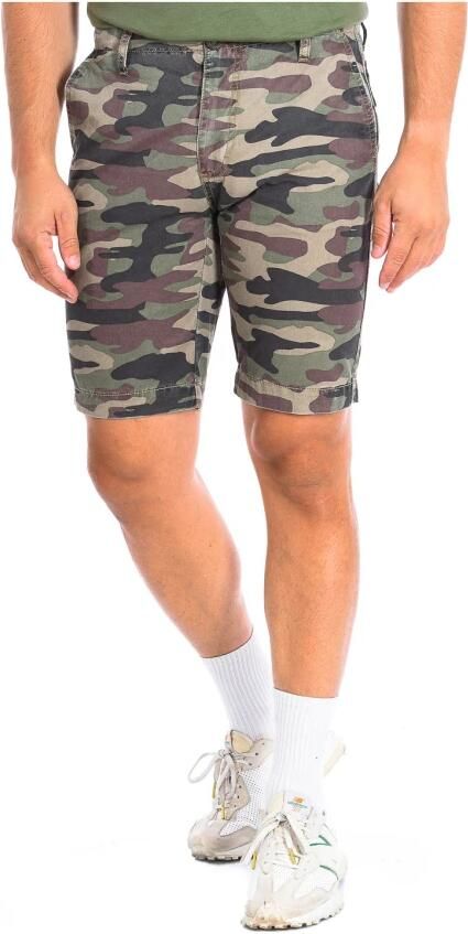 LA MARTINA Militair Groene Bermuda Shorts Green Heren - Foto 3