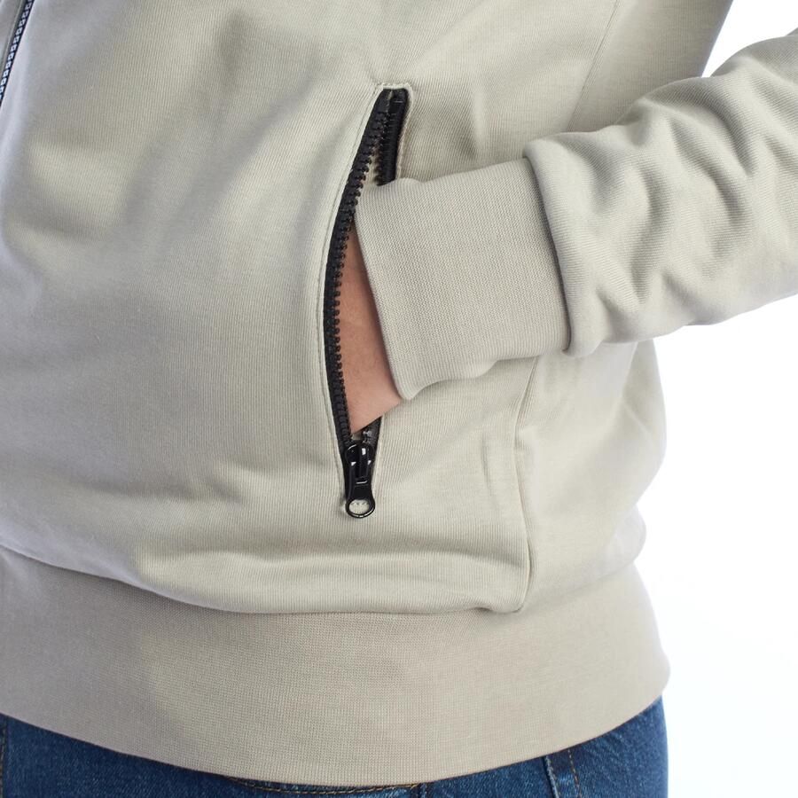 LA MARTINA Moderne Rits Trui Gray Heren