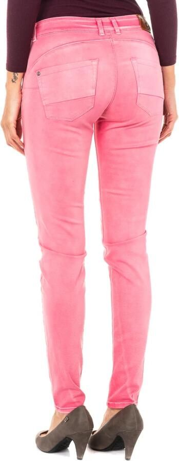 LA MARTINA Moderne Skinny Elastische Broek voor Vrouwen Pink Dames - Foto 2