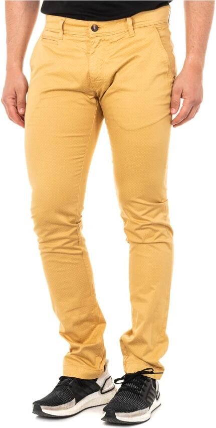 LA MARTINA Mosterd Lange Broek Rechte Snit Yellow Heren - Foto 3