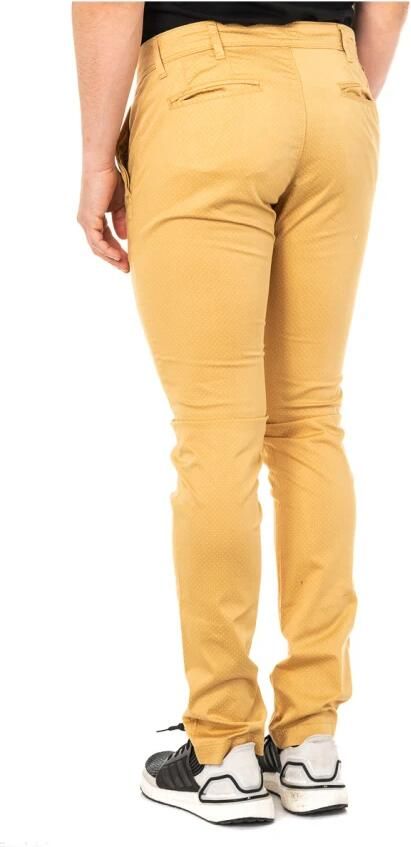 LA MARTINA Mosterd Lange Broek Rechte Snit Yellow Heren - Foto 2