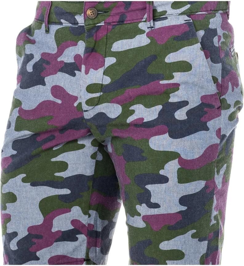 LA MARTINA Multicolor Camouflage Bermuda Shorts Multicolor Heren