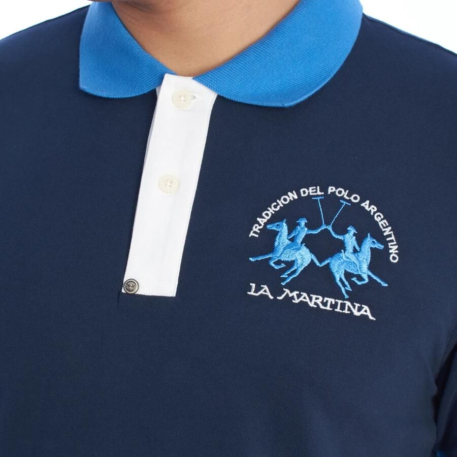 LA MARTINA T-shirt Classic Fit Polo Shirt Korte Mouw Polo LA30445