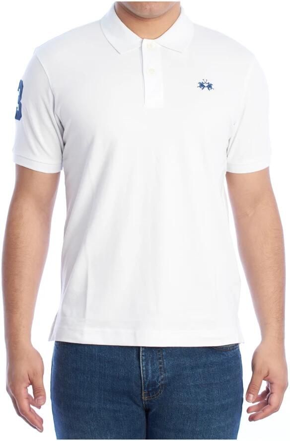 LA MARTINA Polo met korte mouwen en iconisch borduursel White Heren - Foto 4