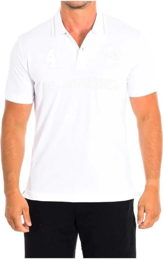 LA MARTINA Polo Shirt Korte Mouw RMP306-PK001-00001 - Foto 3