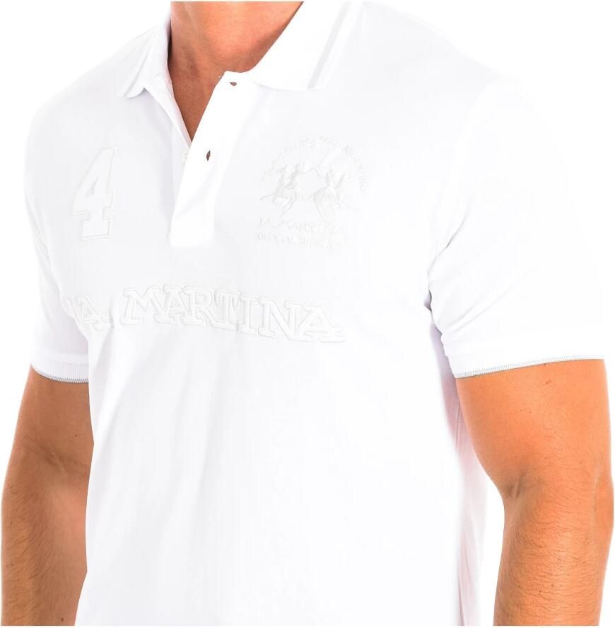 LA MARTINA Polo Shirt Korte Mouw RMP306-PK001-00001