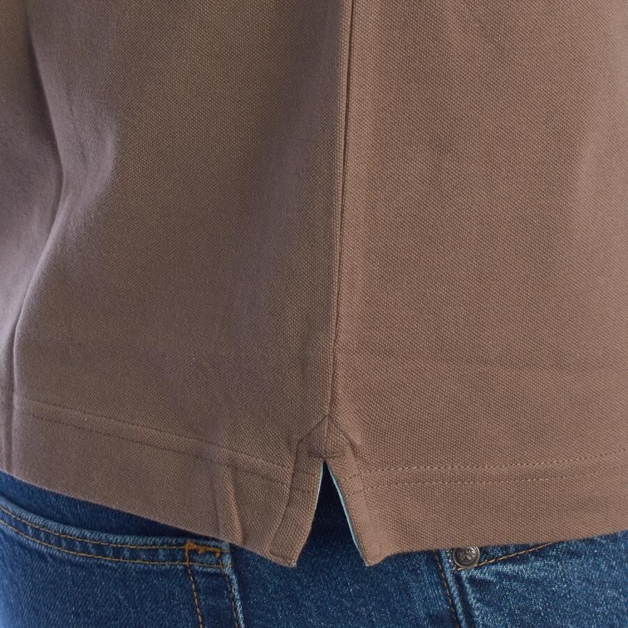 LA MARTINA Polo met korte mouwen voor heren Brown Heren