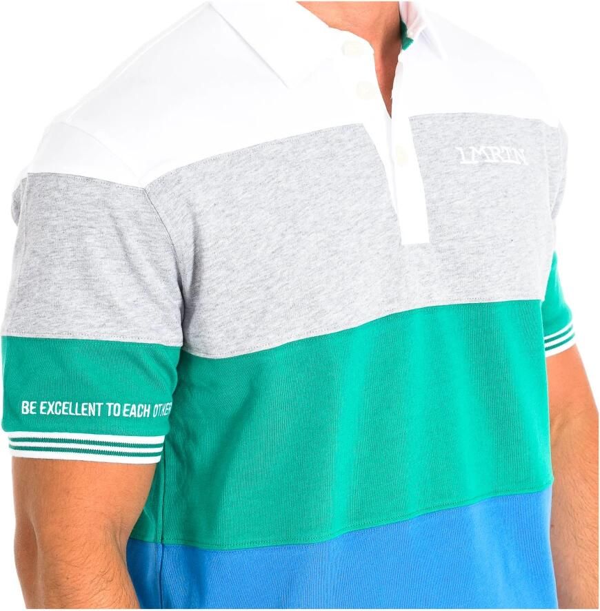 LA MARTINA Multicolor korte mouw polo shirt Multicolor Heren