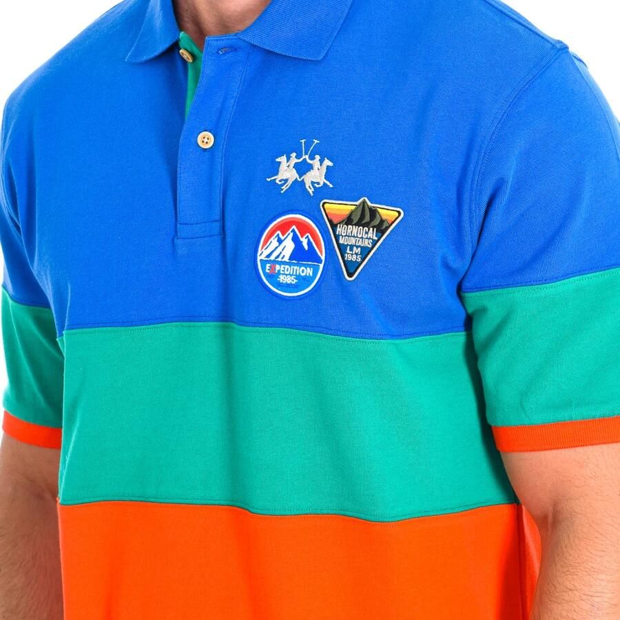 LA MARTINA Multicolor korte mouw polo shirt Multicolor Heren