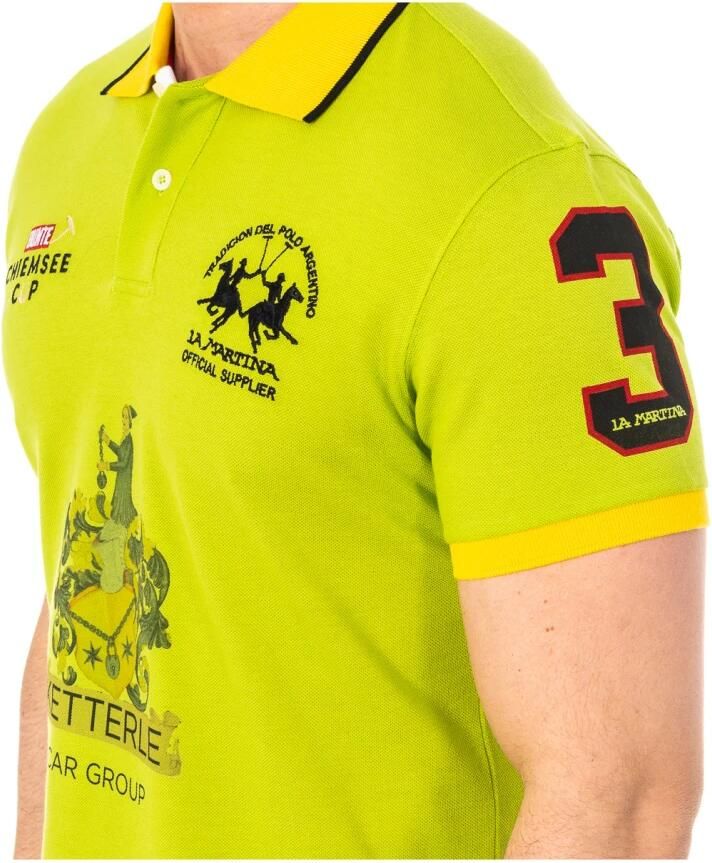 LA MARTINA Polo Shirt Korte Mouw 2MPS55-03017