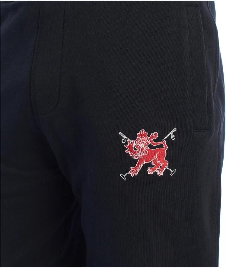 LA MARTINA Sportieve joggingbroek voor heren met unieke borduursels Black Heren - Foto 2