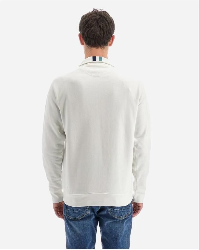 LA MARTINA Heren Sweatshirt met Lange Mouwen en Ritssluiting White Heren - Foto 2