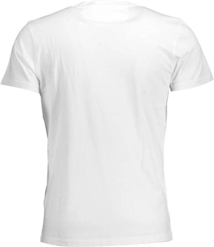 LA MARTINA Rode Katoenen T-Shirt Korte Mouwen Regular Fit Ronde Hals Print Logo Red Heren - Foto 7