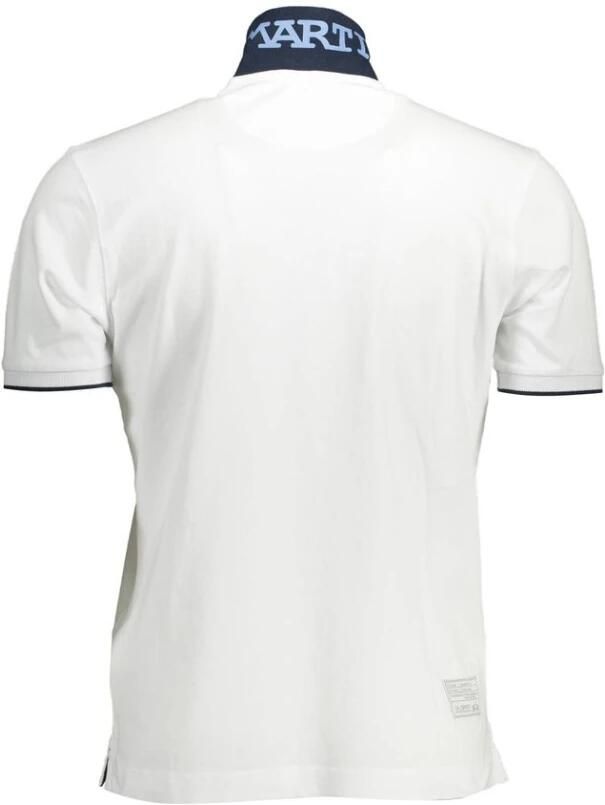 LA MARTINA Elegante witte polo met contrastborduursel White Heren - Foto 3