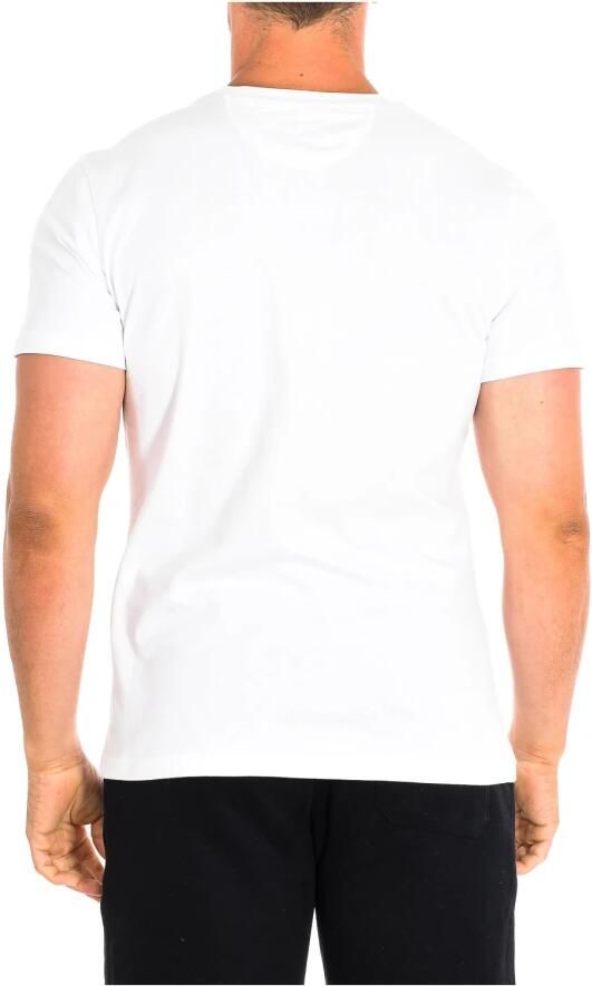LA MARTINA Wit T-shirt met korte mouwen White Heren - Foto 2