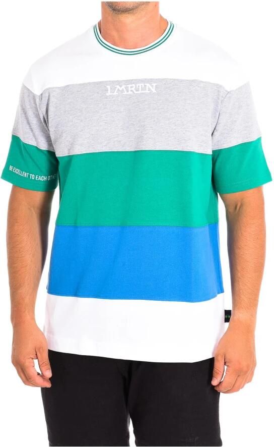 LA MARTINA Witte T-shirt met korte mouwen White Heren - Foto 3