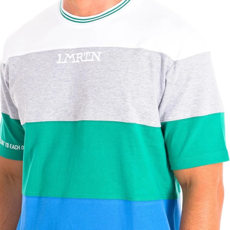 LA MARTINA Witte T-shirt met korte mouwen White Heren