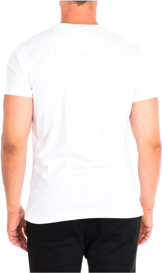 LA MARTINA Wit T-shirt met korte mouwen White Heren - Foto 2
