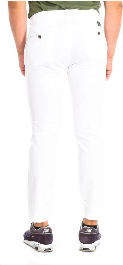 LA MARTINA Witte broek met rechte pijpen White Heren - Foto 2