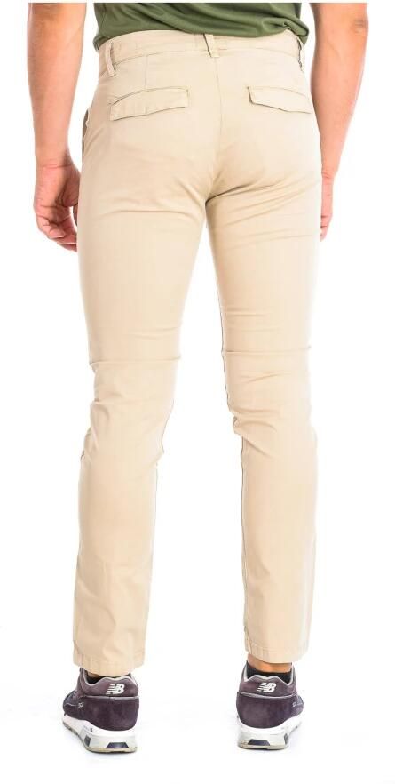 LA MARTINA Witte broek met rechte snit Beige Heren