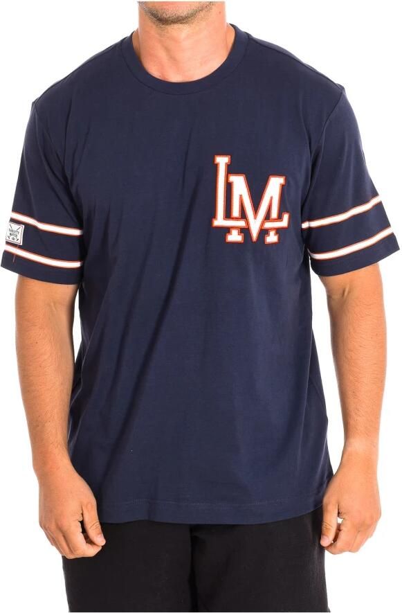 LA MARTINA Witte T-shirt met korte mouwen Blue Heren - Foto 3