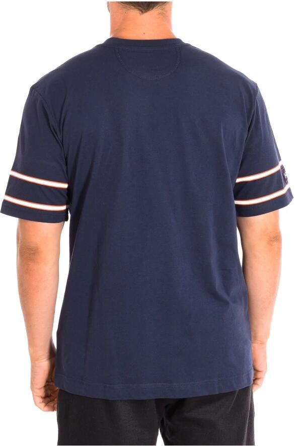 LA MARTINA Witte T-shirt met korte mouwen Blue Heren - Foto 2