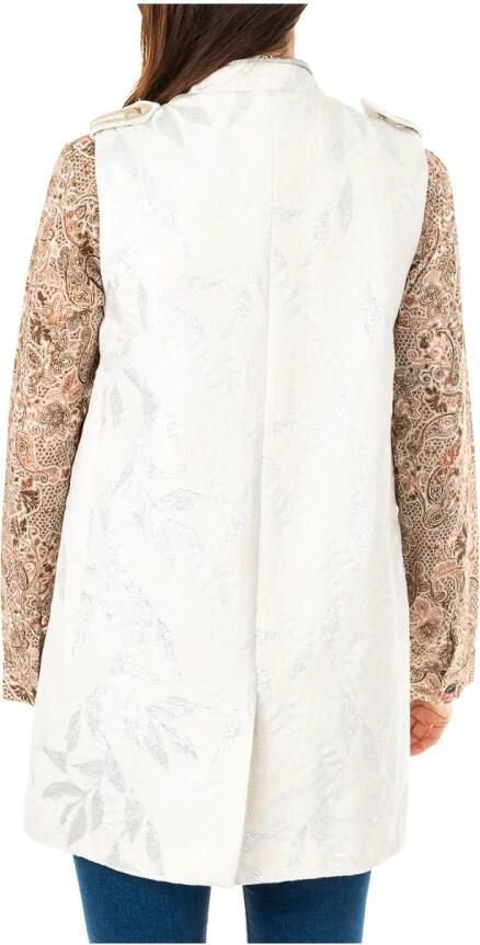 LA MARTINA Zilveren Militaire Stijl Vest Gray Dames - Foto 2