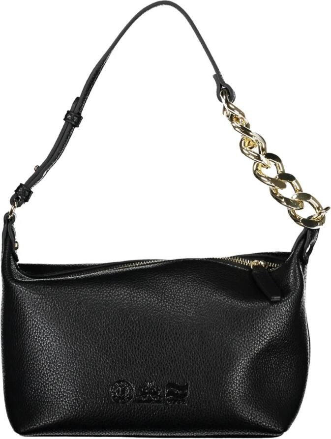 LA MARTINA Schoudertas met afneembare band en ritssluiting Black Dames