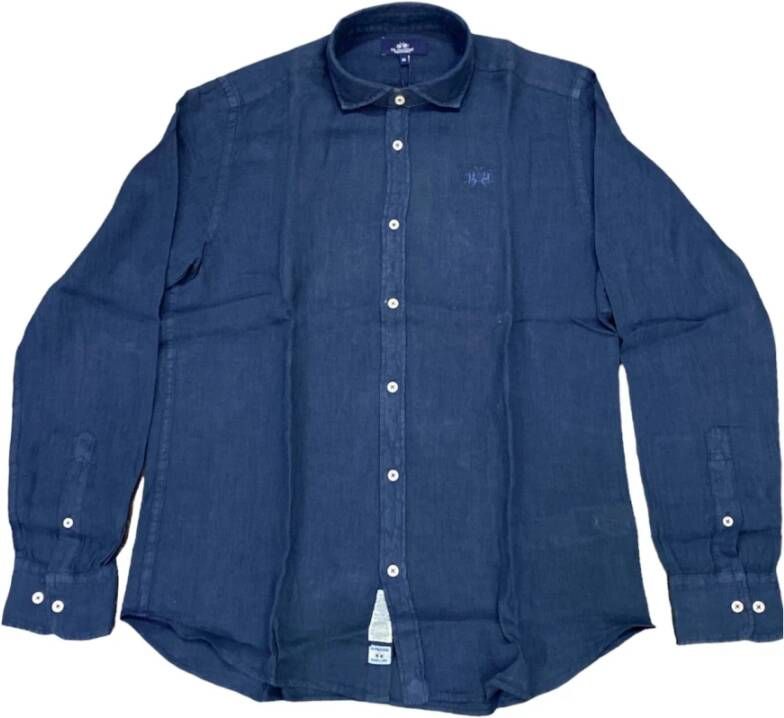 LA MARTINA Overhemd Blauw Heren