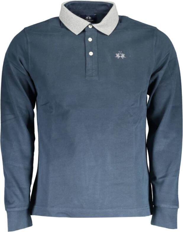 LA MARTINA Polo Shirt Blauw Heren