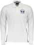 LA MARTINA Elegante polo met lange mouwen en contrastdetail White Heren - Thumbnail 3