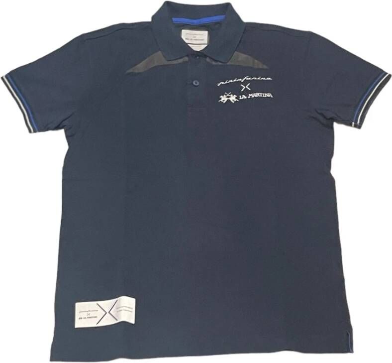 LA MARTINA Polo Shirts Blauw Heren