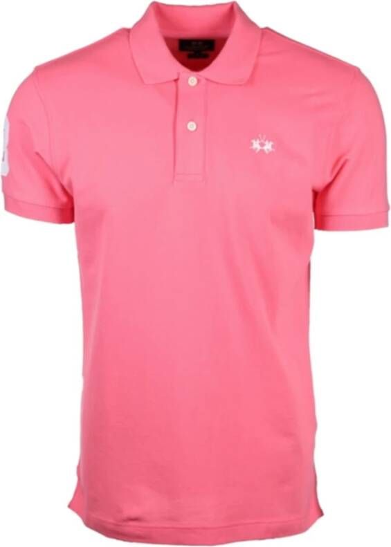 LA MARTINA Polo Shirts Roze Heren
