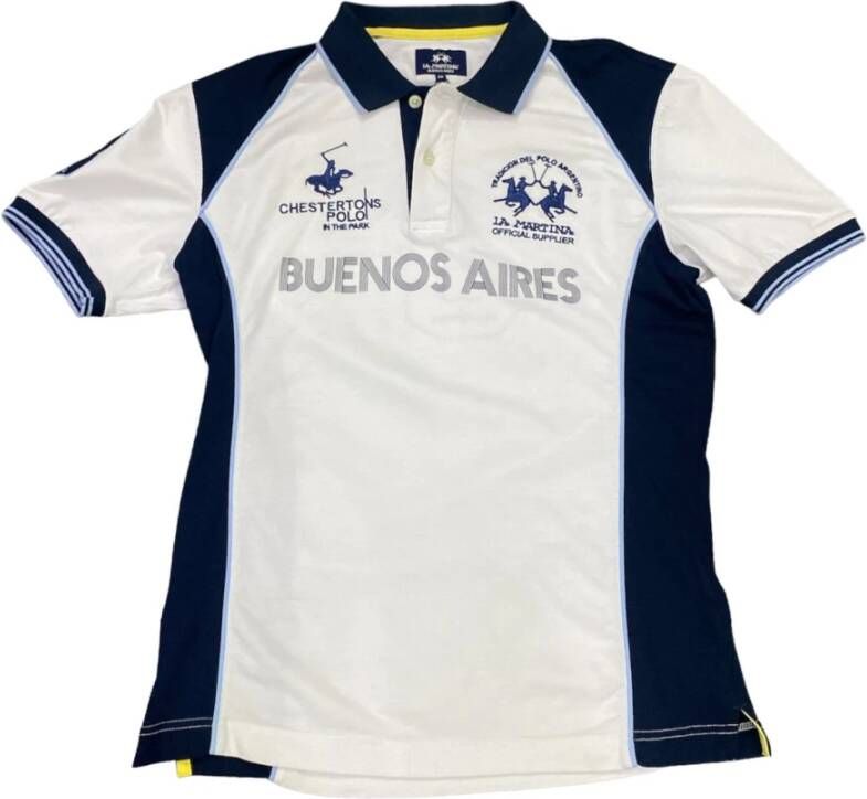 LA MARTINA Polo Shirts Wit Heren