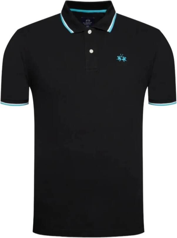 LA MARTINA Polo Shirts Zwart Heren