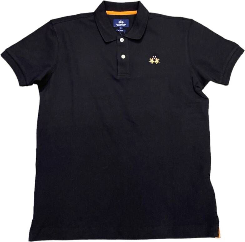 LA MARTINA Polo Shirts Zwart Heren