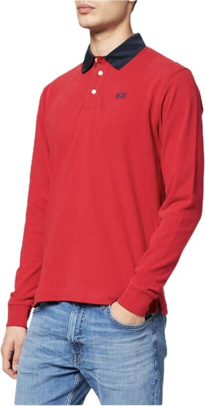 LA MARTINA Poloshirt Rood Heren